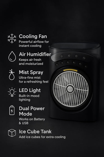 Air Humidifier Cooling Fan